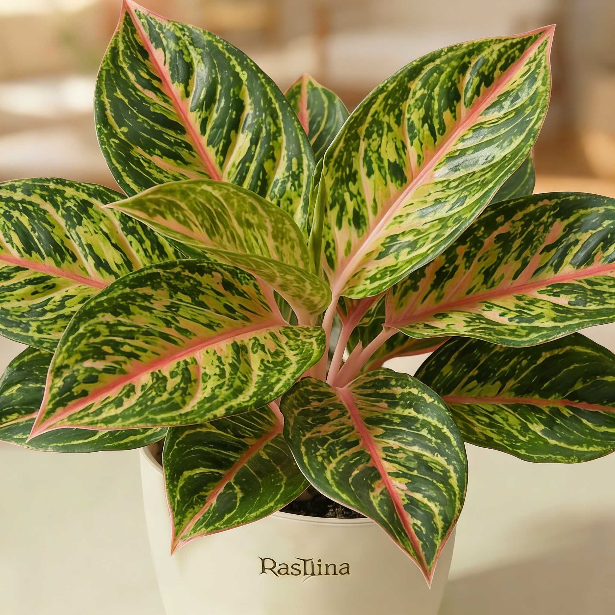 Aglaonema Rotundum Hybrid Peacock