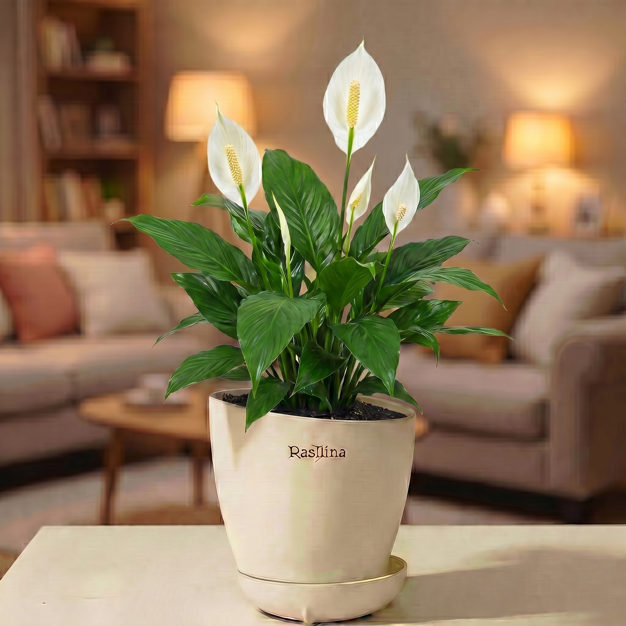 Spathiphyllum - Peace Lilly  (Indian)