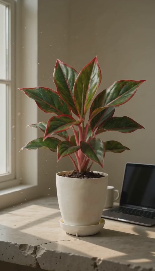 Aglaonema Lipstick Red