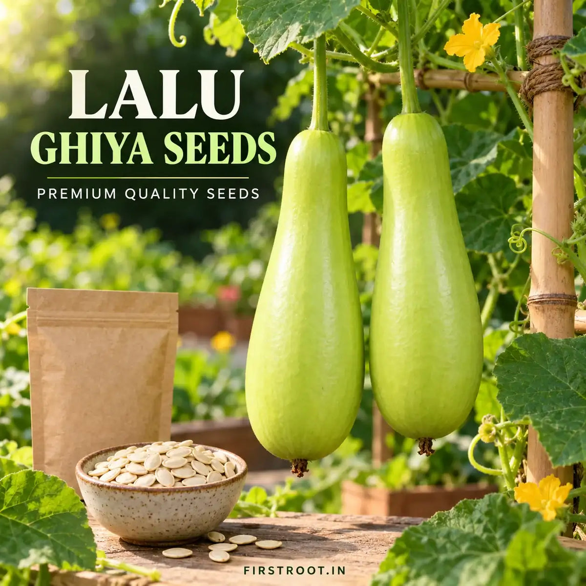 Lalu Ghiya Seeds — lalu ghiya seeds for a home vegetable garden